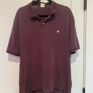 Brooks Brothers Maroon/Purple Polo Shirt